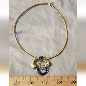 Antique Harry Iskin Art Deco Necklace And Pendant 1/20th 12k GF Ready To Wear
